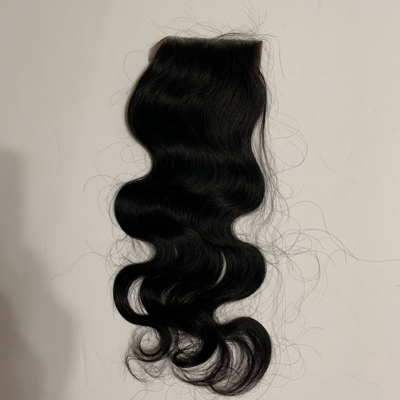 100% Human 4x4 Body wave Lace Closure New  [HE-15] - Picture 2 of 6